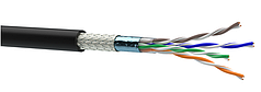 LAN-кабель зовнішній КППЭО-ВП (100) 4*2*0,51 (SF/UTP-cat.5E), Одескабель