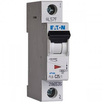 Автомат Eaton-Motller PL4-C 16, тип С, 4,5кА