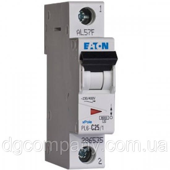 Автомат Eaton-Motller PL4-C 16, тип С, 4,5кА