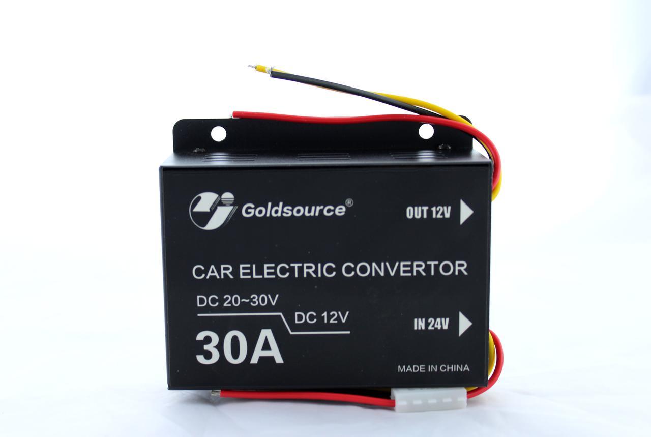 Перетворювач DC/DC 24v-12v 30A