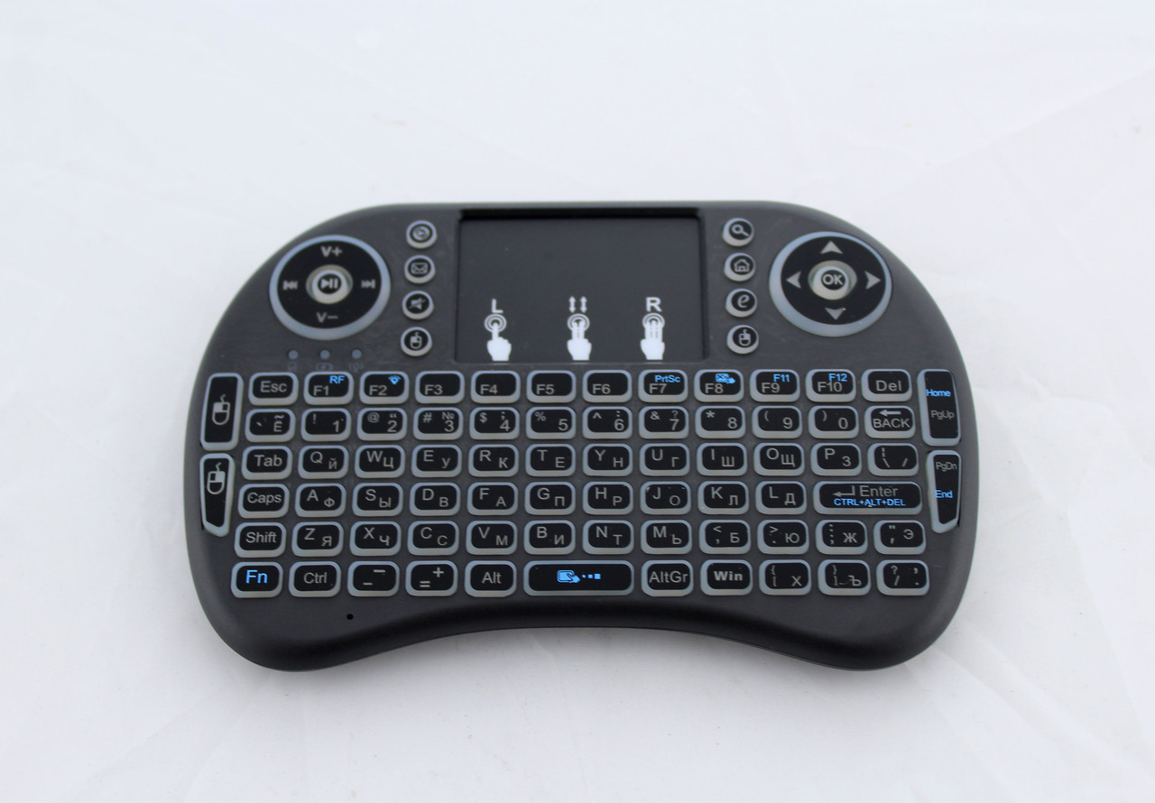 Клавіатура Keyboard wireless MWK08/i8 Led touch з підсвічуванням, фото 1
