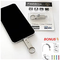 Usb flash/флешка 32 Gb  Iphone/Ipad silver