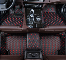 Автомобільні килимки 3D з бортиками для Audi A6 C7 2011 2012 2013 2014 2015 2016 2017