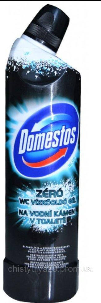 Очисний засіб для унітаза Domestos ZERO BLUE 750 мл Домісос