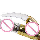 Хай-тек вібратор із різними режимами вібрації й обертання! Анальний відросток із вібро Bart, фото 4