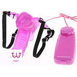 Вібратор- метелик із фалосом Strong butterfly з пультом, фото 4