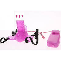 Вібратор- метелик із фалосом Strong butterfly з пультом