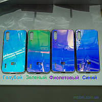 Чехол TPU Gradient Rainbow с лого для Samsung A105 фиолетовый