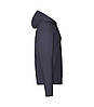 Чоловіча толстовка з капюшоном на блискавці преміум темно-синя 034-АZ, фото 3