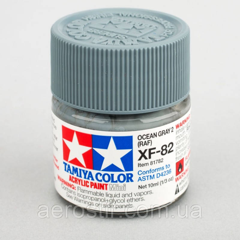 Фарба Tamiya XF-82 Ocean Gray 2 RAF 10 мл.