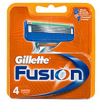 Змінні касети для гоління Gillette Fusion 4 шт.