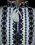 Красива та багата вишиванка Орнамент домотканка,ручна робота 4-14 років/блакіть, фото 2