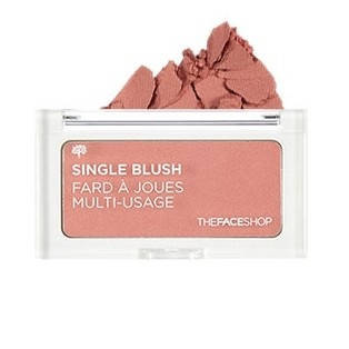 Компактні рум'яна The Face Shop Single Blush OR03 India Red 4g