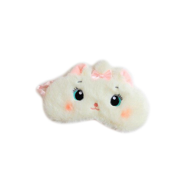Маска для сну з плюшу Silenta Cute Милий котик