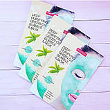 Бульбашкова маска з екстрактом зеленого чаю Purederm Deep Purifying Green O2 Bubble Mask Green Tea, фото 5