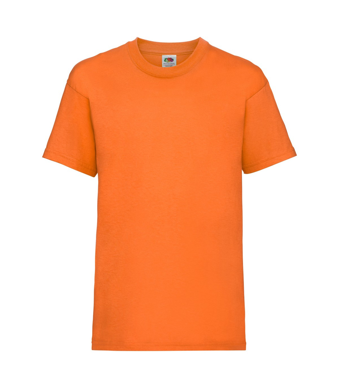 Футболка для хлопчиків однотонна помаранчева 033-44, фото 1