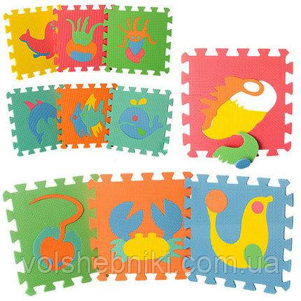 Дитячий килимок пазл мозаїка «Морські тварини» арт. M 0388 EVA