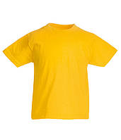 Детская футболка Солнечно Желтый 152 см