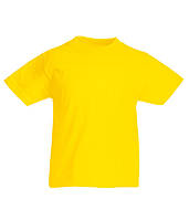 Детская футболка Original Желтый 9-11