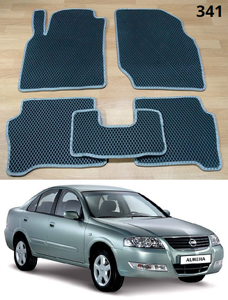 Килимки ЕВА в салон Nissan Almera Classic '06-13, фото 1