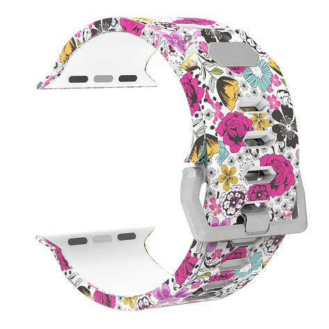 Ремешок для Apple Watch (38/40/41 mm) Print Classic Flower, фото 1