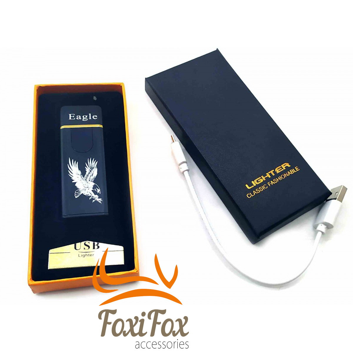 Запальничка USB сенсорна Eagle