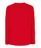 Дитяча футболка з довгим рукавом Червоний 104 см, фото 2