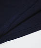 Дитяча футболка з довгим рукавом Глибокий Темно-Синій 116 см, фото 5