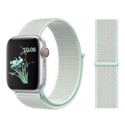 Ремінець нейлоновий для Apple Watch (42/44/45/49 mm) Teal Tint 37, фото 1