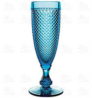 Vista Alegre Atlantis Набор бокалов для шампанского BICOS Бирюзовый- 110мл 49000092