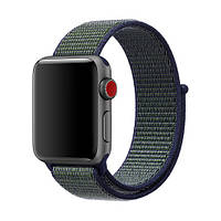 Ремінець нейлоновий для Apple Watch (38/40/41 mm) Midnight fog 19