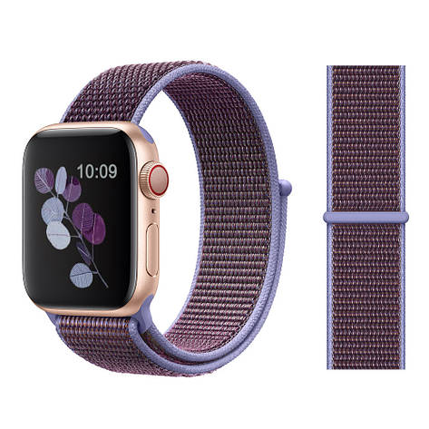 Ремінець нейлоновий для Apple Watch (38/40/41 mm) Lilac 34, фото 1