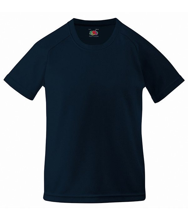 Дитяча спортивна футболка Глибокий Темно-Синій 116 см