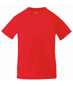 Дитяча спортивна футболка Червоний 152 см