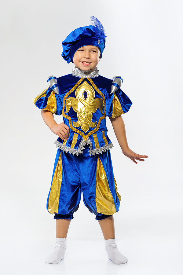 Дитячий карнавальний костюм Принц, зріст 104 см, 122-128 см
