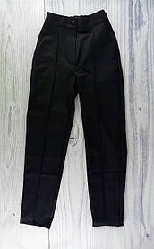 Штани чорні для дівчаток Еліс без лампаса Sofia Shelest