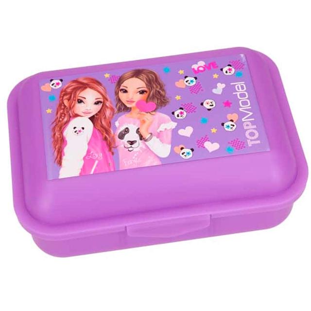 Ланч-Бокс TOP-Model (Ланч-бокс для еды в школу, Lexy&Fergie TOPModel design) Ланч-Бокс TOP-Model (Ланч-бокс для еды в школу, With the lunch box in a stylish TOP Model Lexy&Fergie