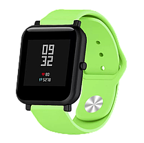 Ремінець Strap UP для Xiaomi Amazfit Bip lite Green, фото 2