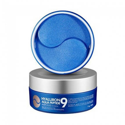 Патчі з екстрактом морських водоростей і пептидами MEDI-PEEL Hyaluron Aqua Peptide 9 Ampoule Eye Patch, 60 шт, фото 1