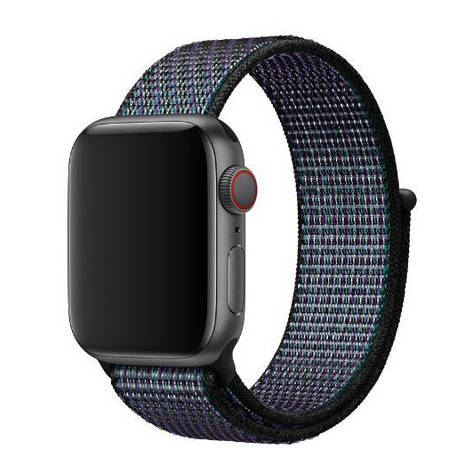 Ремінець нейлоновий для Apple Watch (38/40/41 mm) Hyper Grape 39, фото 1