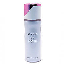 Парфумований дезодорант жіночий Lavida Es Bella 200ml