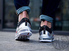 Чоловічі кросівки Nike Air Max 97 Silver Black AT5458-001, фото 3