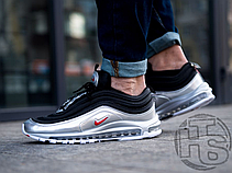 Чоловічі кросівки Nike Air Max 97 Silver Black AT5458-001, фото 4