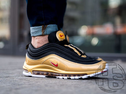 Air max 97 black-metallic gold-black hot sale