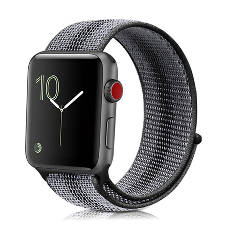 Ремінець нейлоновий для Apple Watch (38/40/41 mm) STRIP Black 23