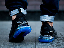 Чоловічі кросівки Nike Air Max 270 Black Photo Blue AH8050-009, фото 4