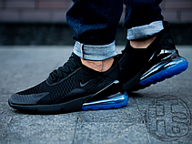 Чоловічі кросівки Nike Air Max 270 Black Photo Blue AH8050-009, фото 5