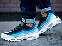 Чоловічі кросівки Nike Air Max 95 Reverse Stash Platinum/Navy Aqua/Black 749766-026, фото 5