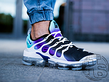 Чоловічі кросівки Nike Air VaporMax Plus Grape White/Purple Green Black 924453-101, фото 3
