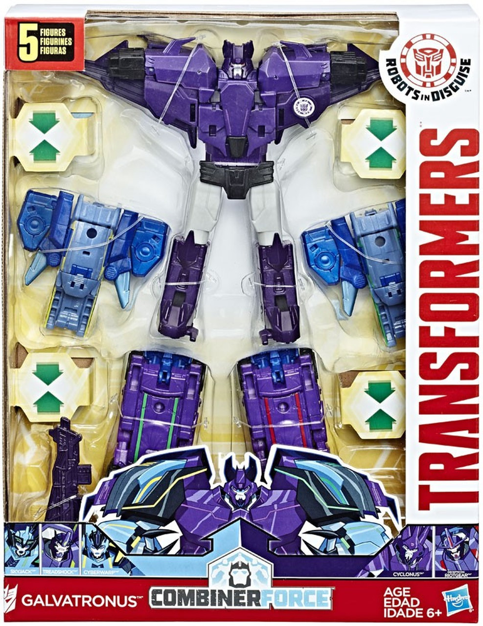 Transformers Combiner Force Team трансформери Роботс-ін-Дісгайс Тім-Комбайнер Galvatronus Гальватрон (C0624_C2